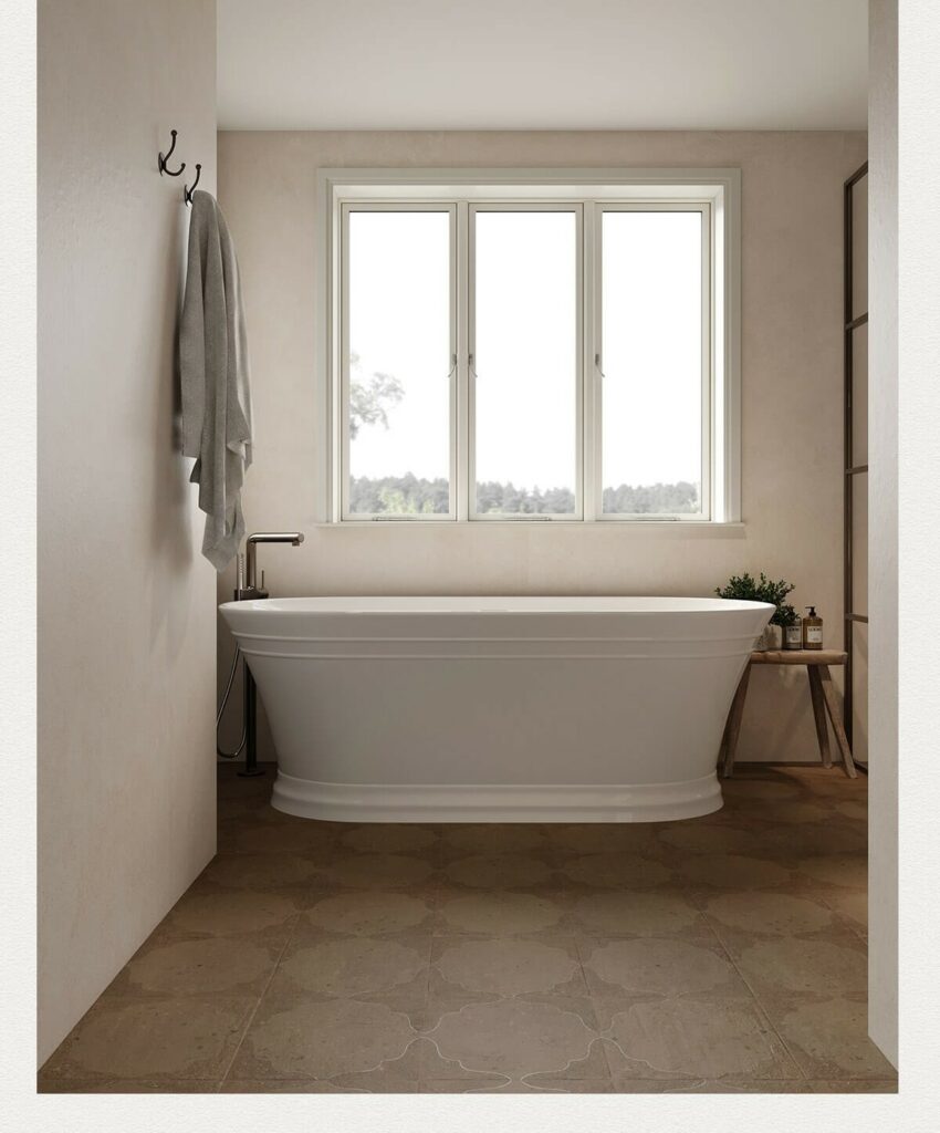Medi Romance Clay Bloom Series — gạch 300 × 300 mm