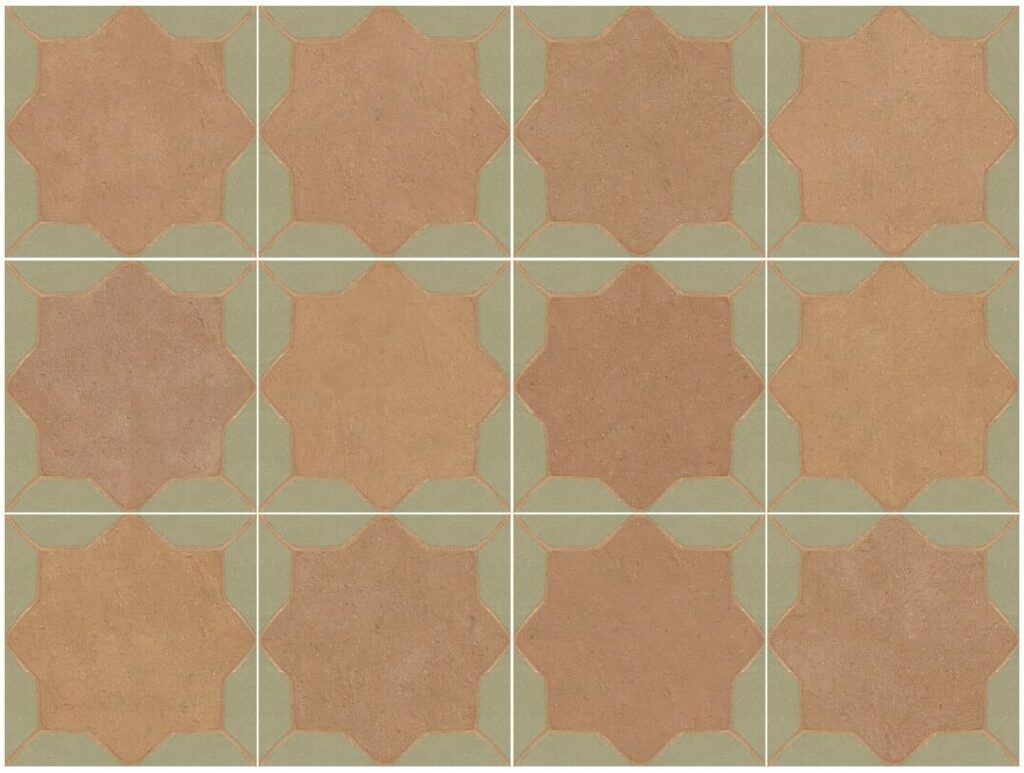 Medi Romance Clay Bloom Series — gạch 300 × 300 mm