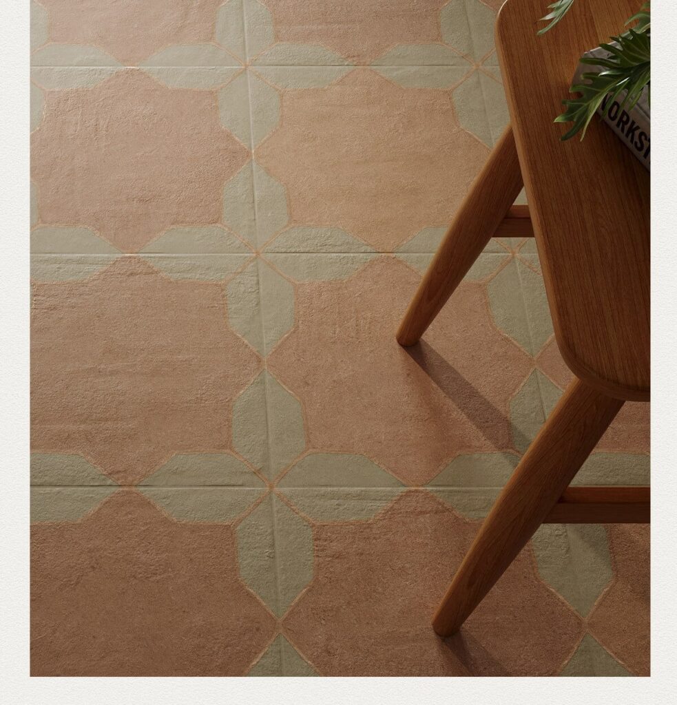 Medi Romance Clay Bloom Series — gạch 300 × 300 mm