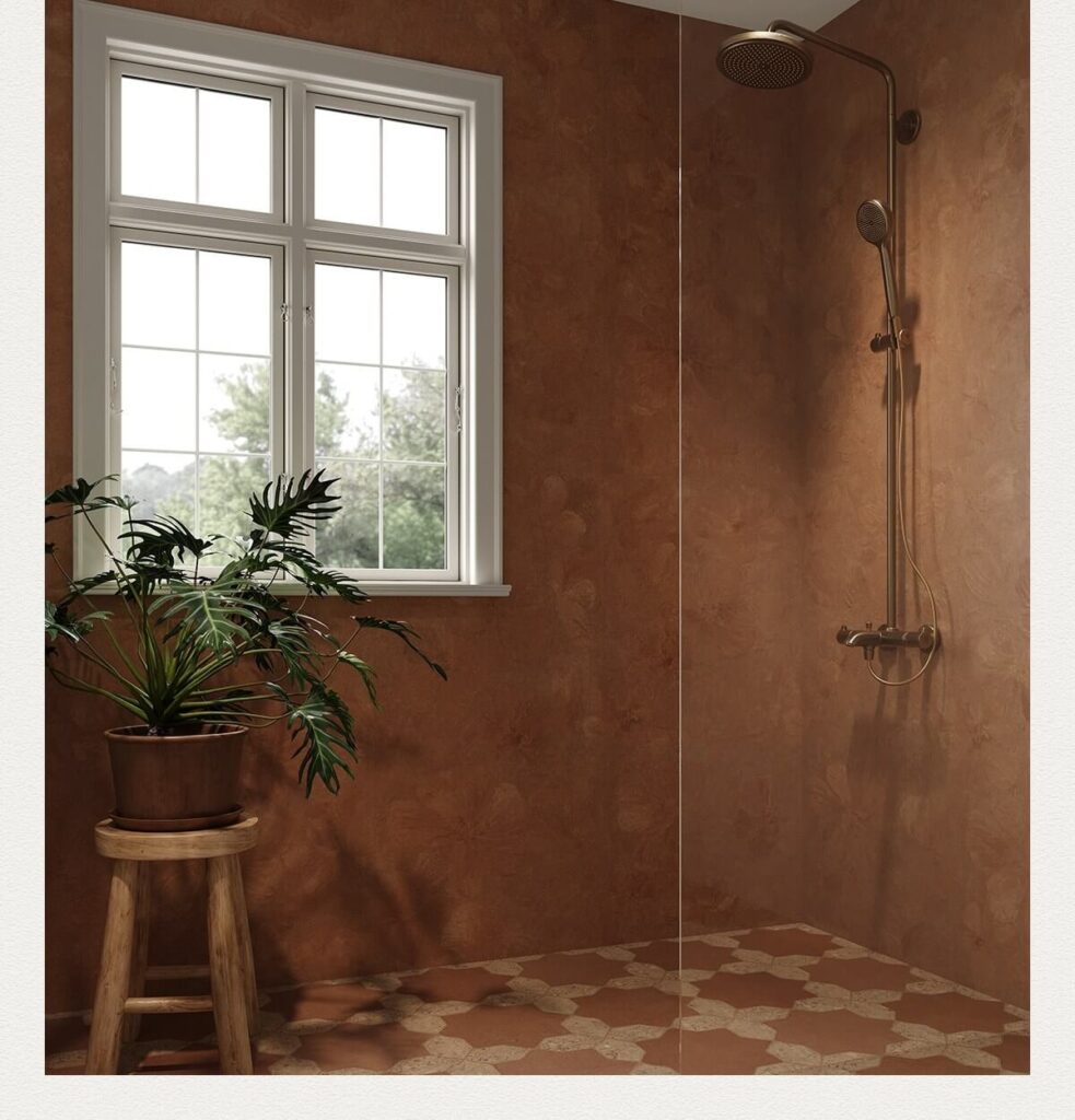 Medi Romance Clay Bloom Series — gạch 300 × 300 mm