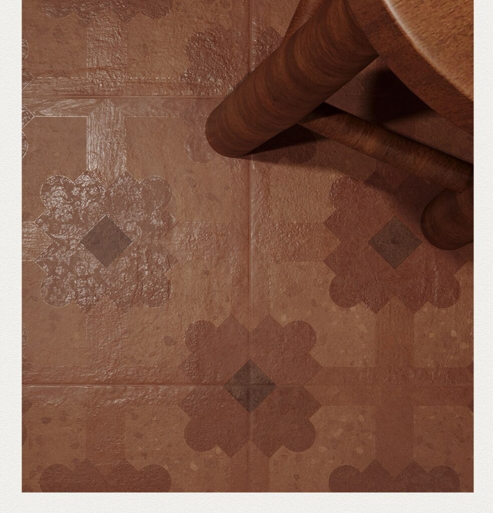 Medi Romance Clay Bloom Series — gạch 300 × 300 mm