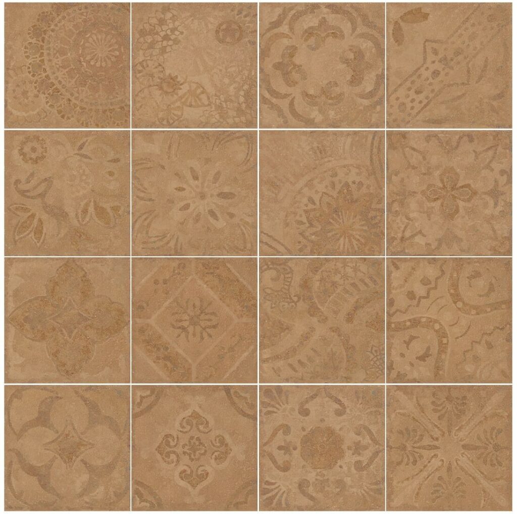 Medi Romance Clay Bloom Series — gạch 300 × 300 mm