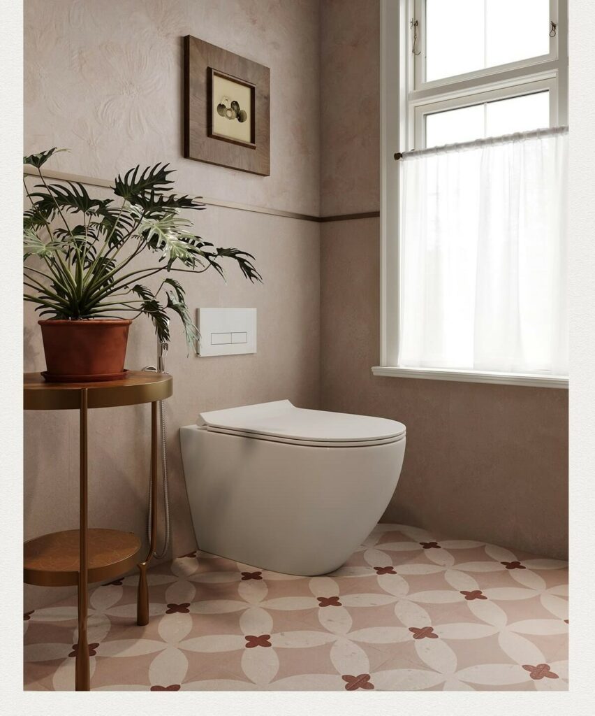 Medi Romance Clay Bloom Series — gạch 300 × 300 mm