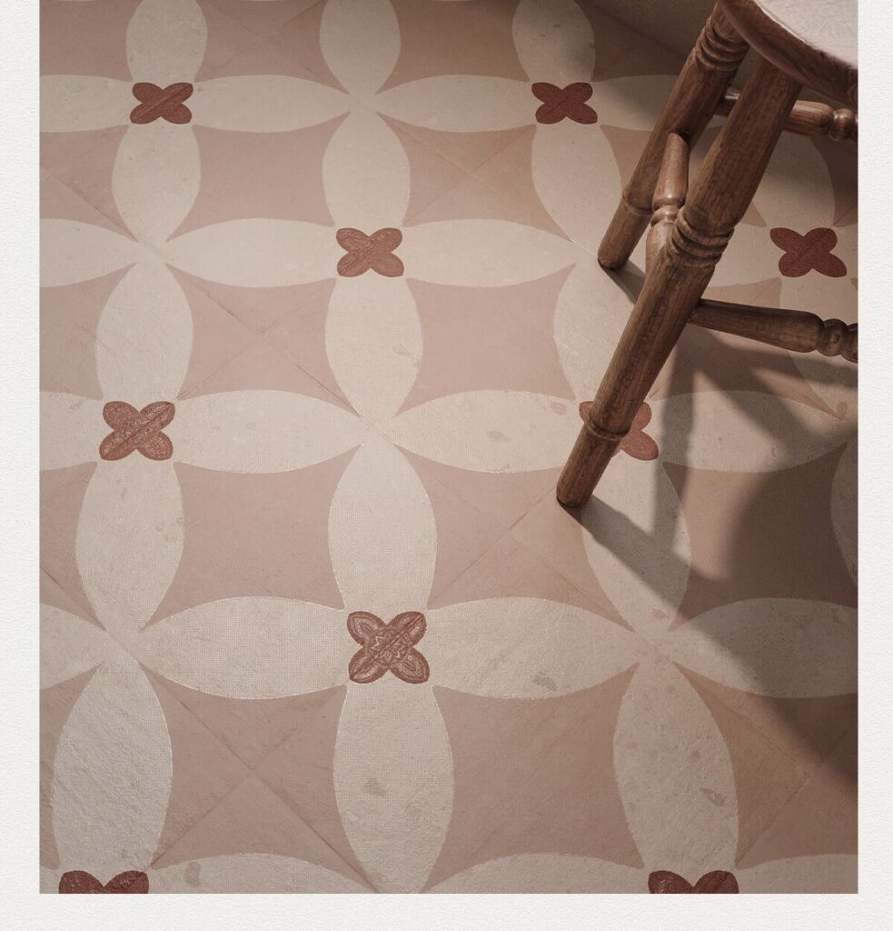 Medi Romance Clay Bloom Series — gạch 300 × 300 mm