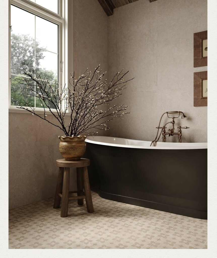 Medi Romance Clay Bloom Series — gạch 300 × 300 mm
