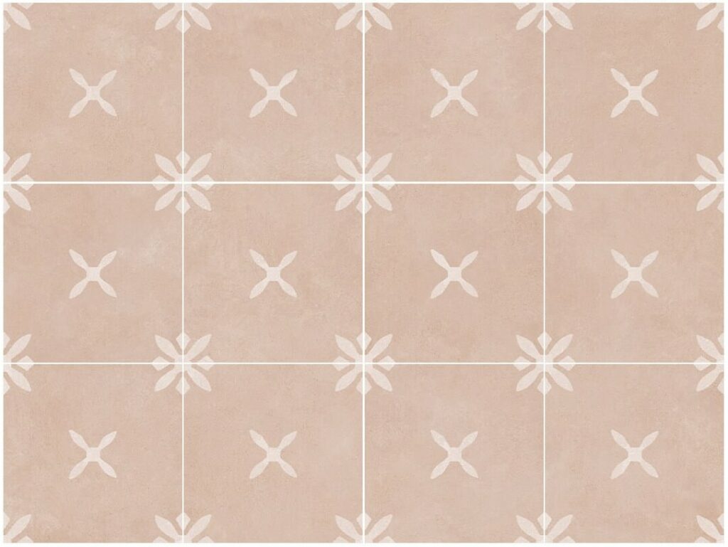 Medi Romance Clay Bloom Series — gạch 300 × 300 mm