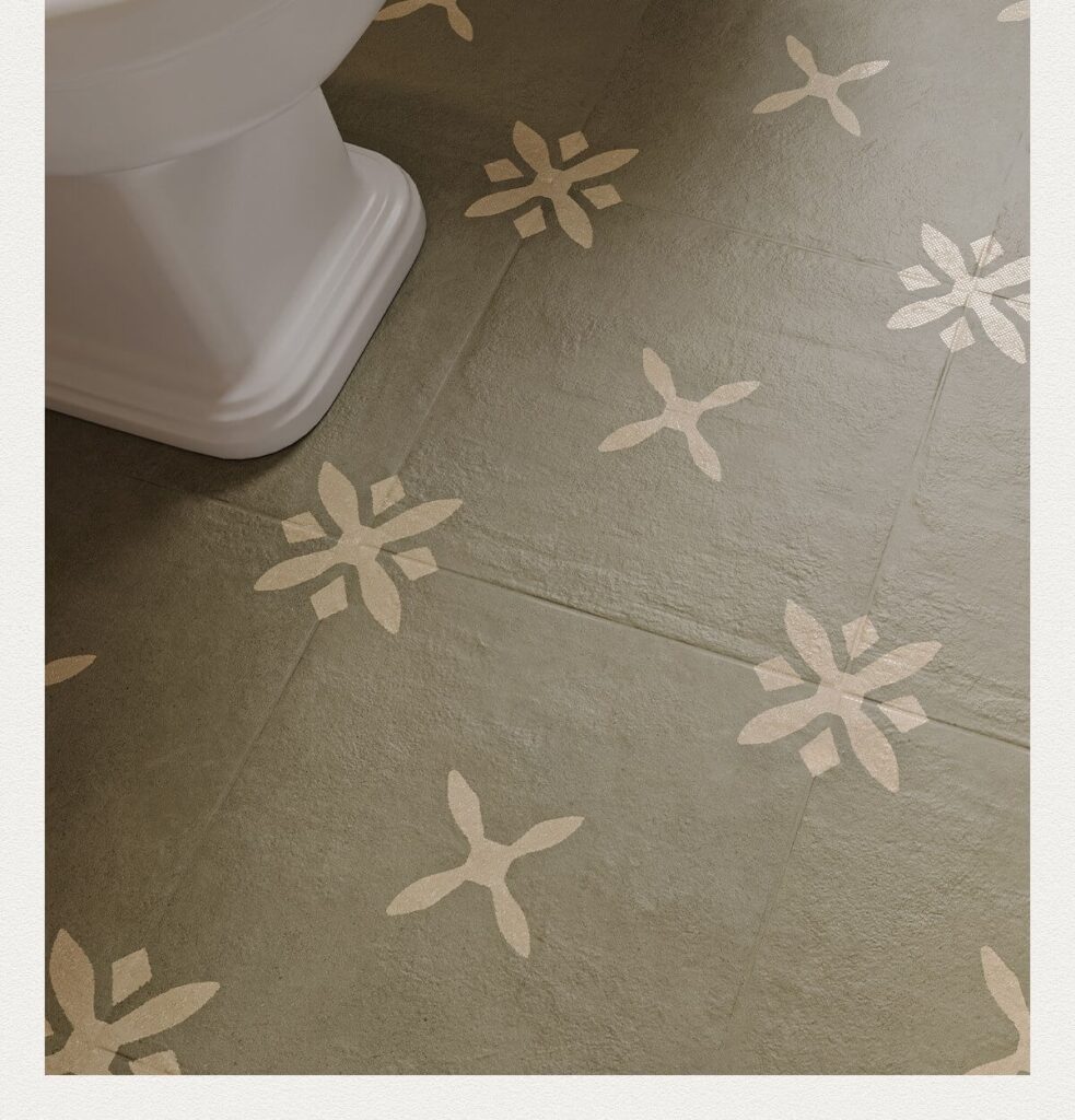 Medi Romance Clay Bloom Series — gạch 300 × 300 mm