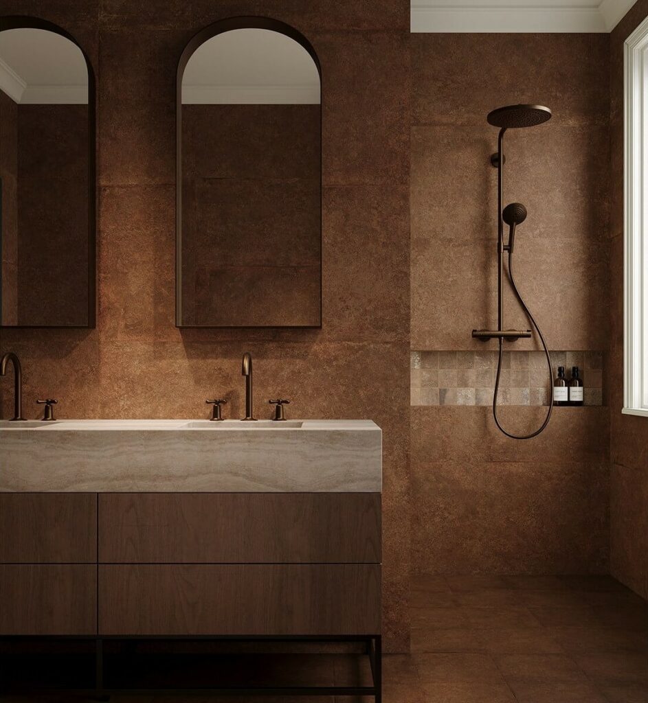 Medi Romance Rust Series — gạch 300 × 300 mm