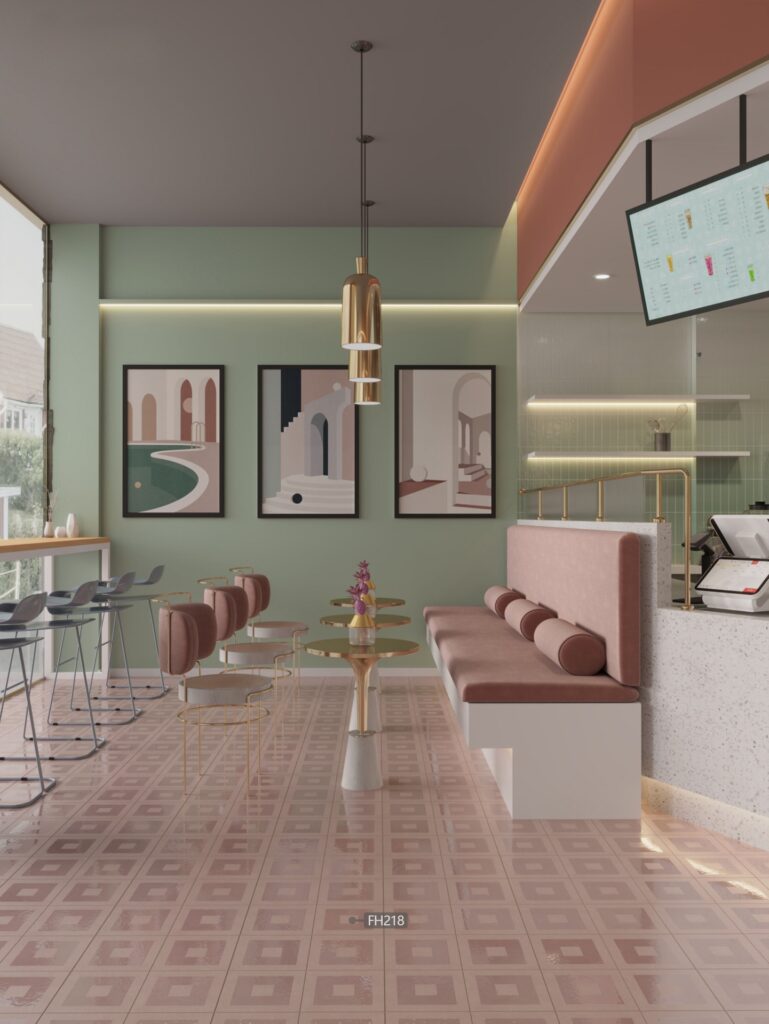 The Art of Tile Originality — gạch 200 × 200 mm