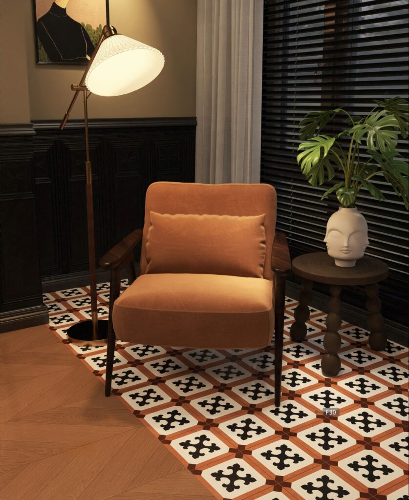 The Art of Tile Originality — gạch 200 × 200 mm