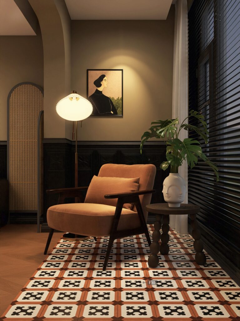 The Art of Tile Originality — gạch 200 × 200 mm