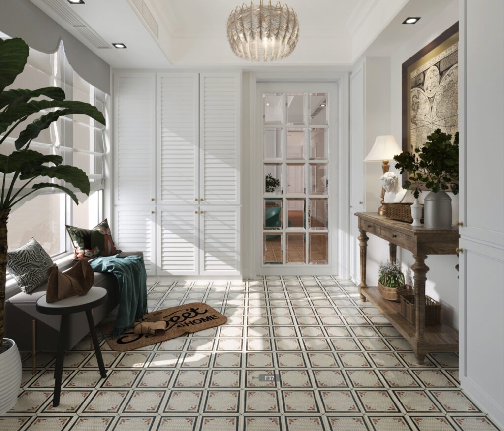 The Art of Tile Originality — gạch 200 × 200 mm