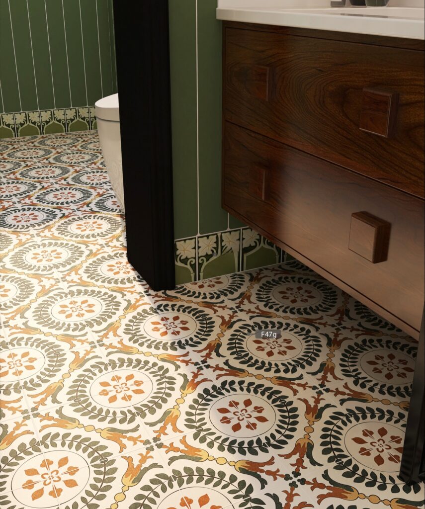 The Art of Tile Originality — gạch 200 × 200 mm