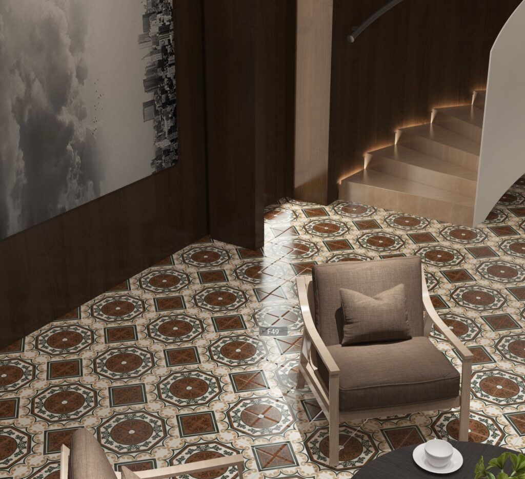 The Art of Tile Originality — gạch 200 × 200 mm