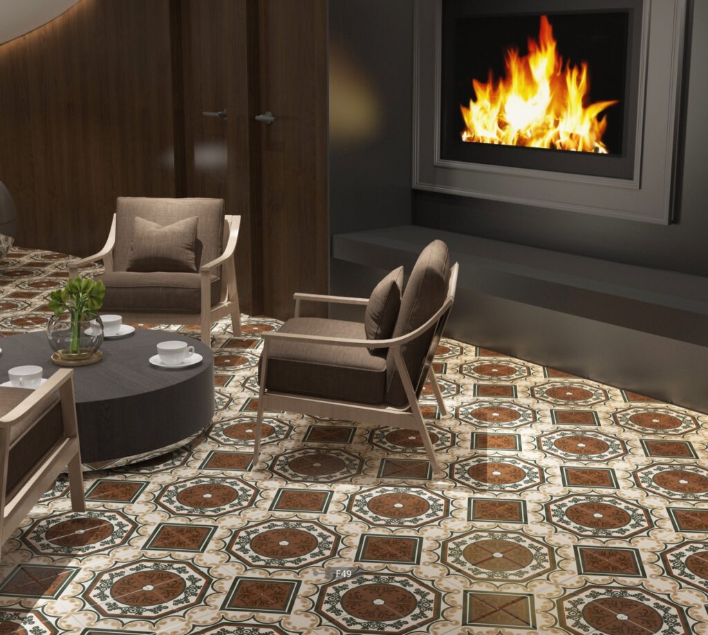 The Art of Tile Originality — gạch 200 × 200 mm
