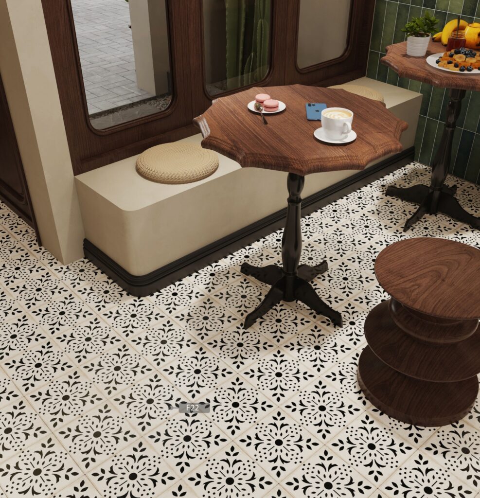 The Art of Tile Originality — gạch 200 × 200 mm