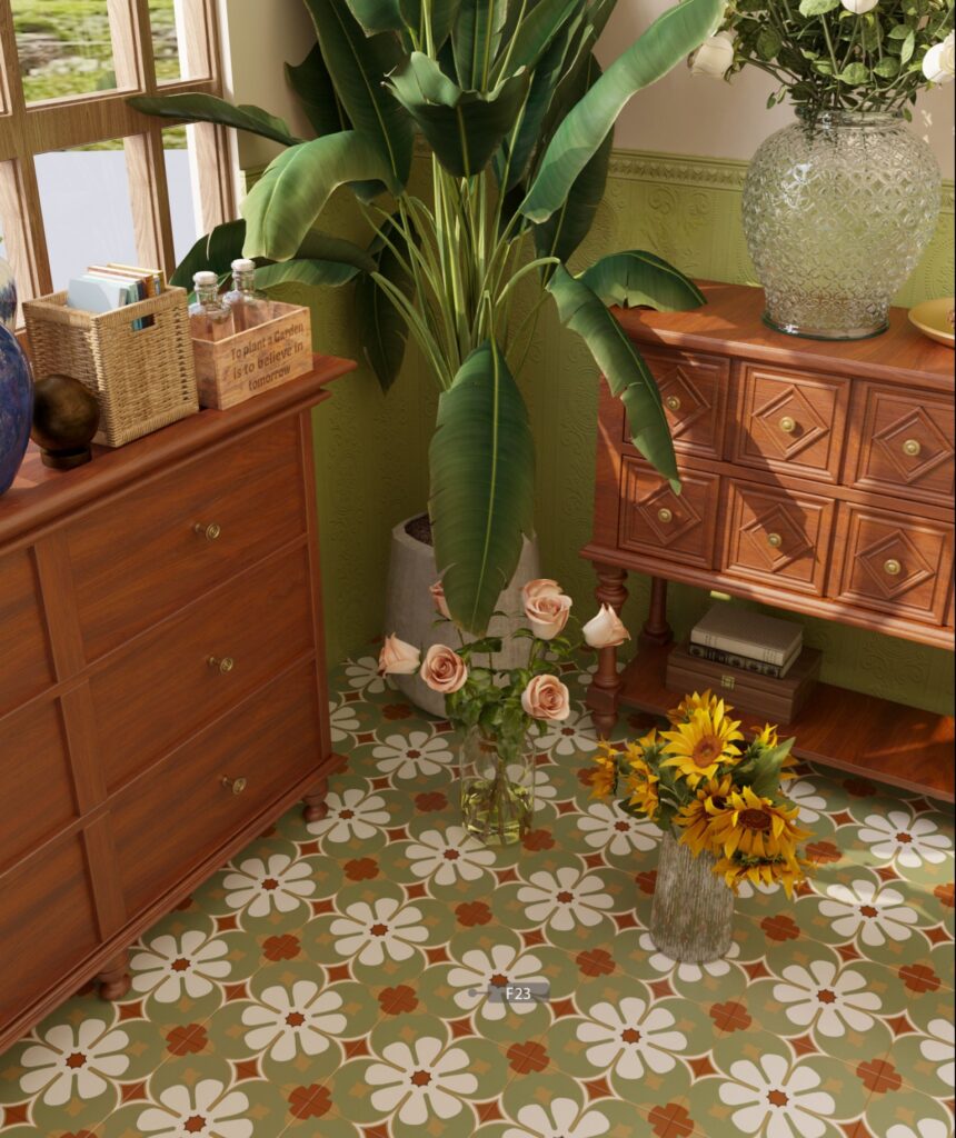 The Art of Tile Originality — gạch 200 × 200 mm