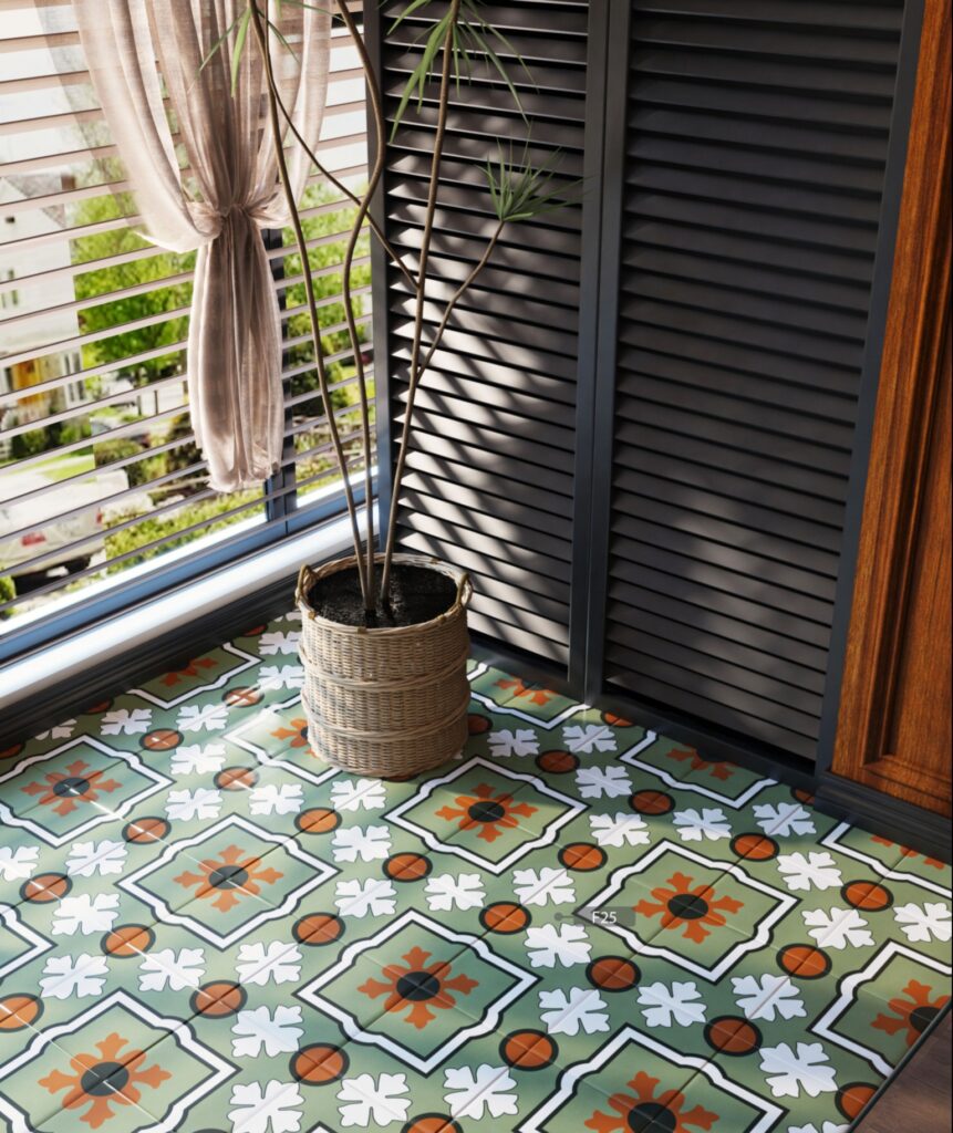 The Art of Tile Originality — gạch 200 × 200 mm