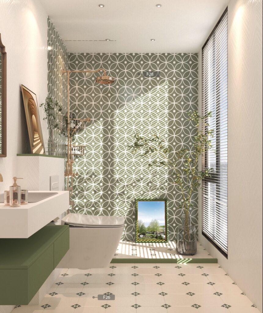 The Art of Tile Originality — gạch 200 × 200 mm