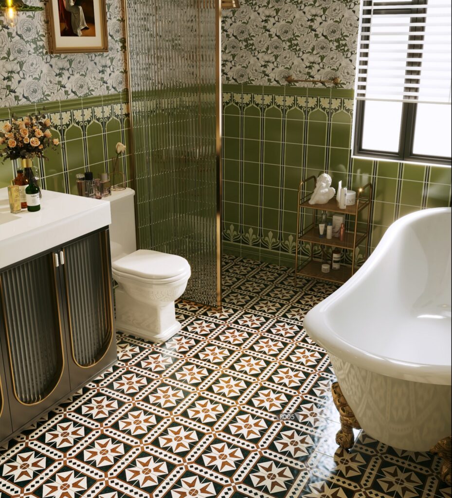 The Art of Tile Originality — gạch 200 × 200 mm