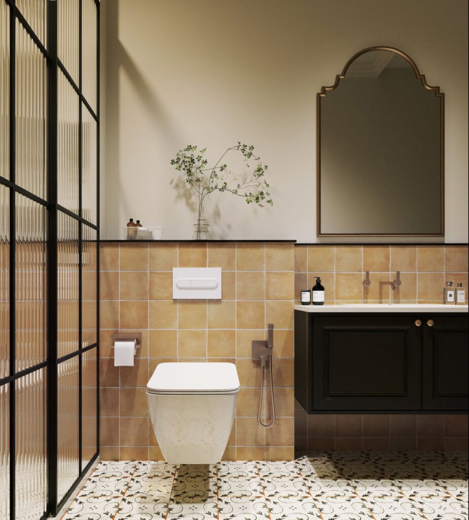 The Art of Tile Tunhuang — gạch 150 × 150 mm
