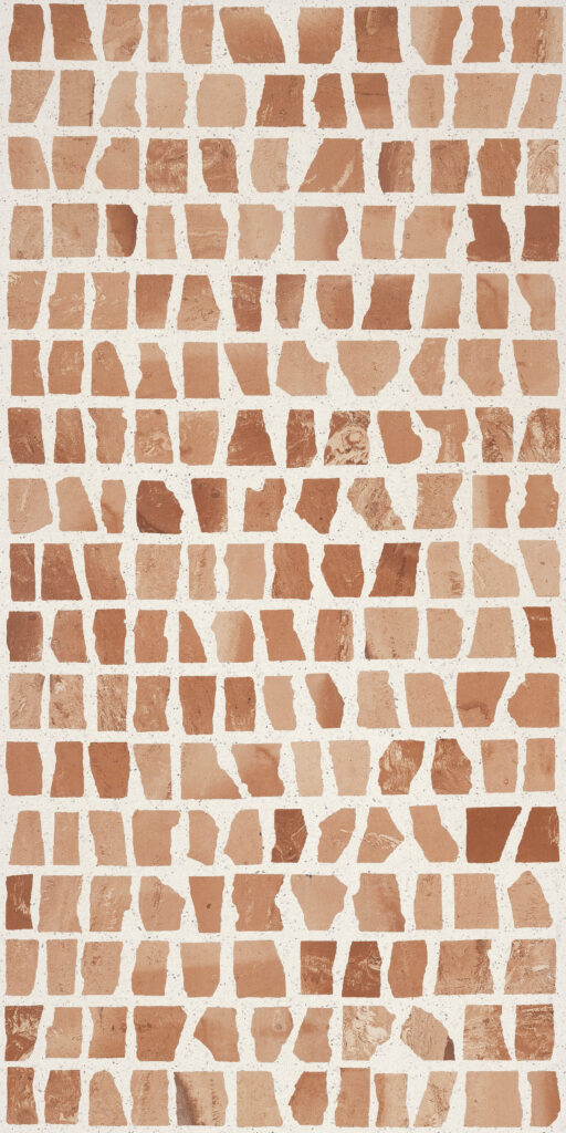 Fashion Terrazzo Lapato Finish · mã DL612JH14B — gạch 600 × 1200 mm