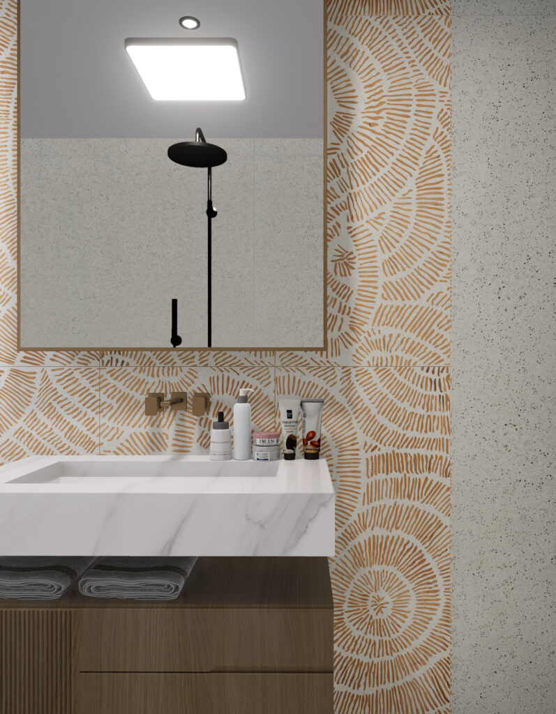 Fashion Terrazzo Lapato Finish — gạch 600 × 1200 mm