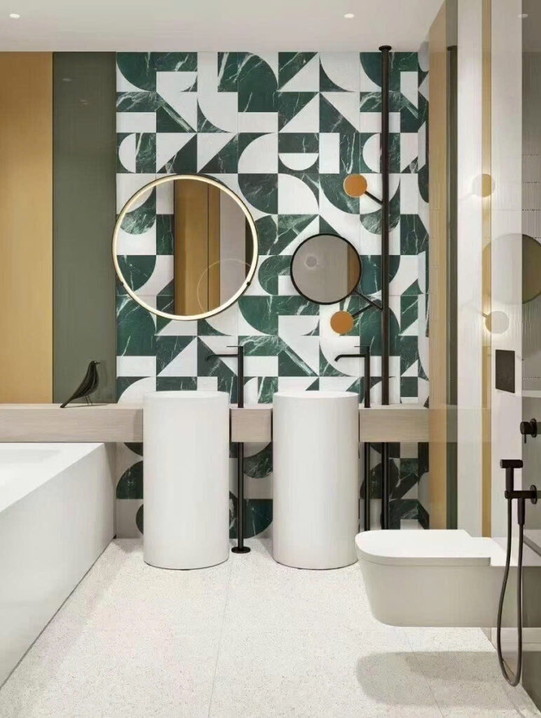 Fashion Terrazzo Lapato Finish — gạch 600 × 1200 mm
