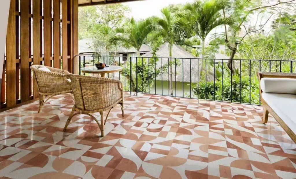Fashion Terrazzo Lapato Finish — gạch 600 × 1200 mm