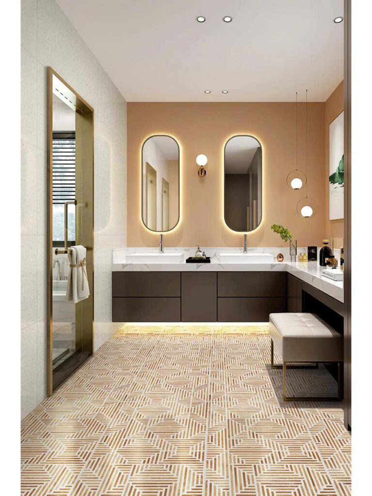 Fashion Terrazzo Lapato Finish — gạch 600 × 1200 mm