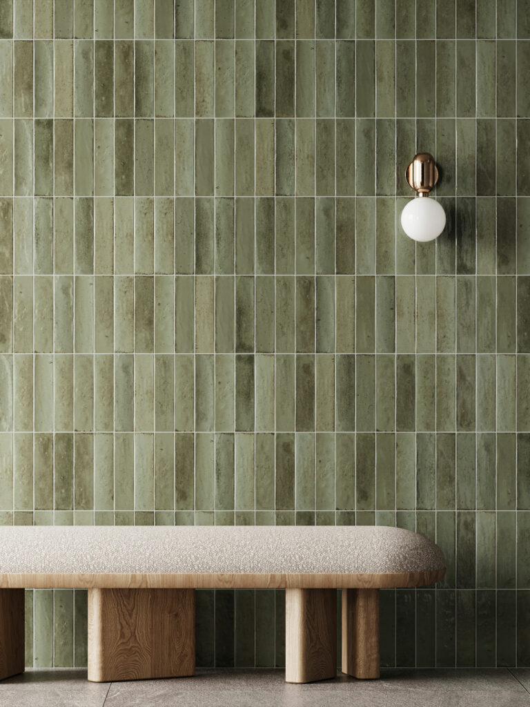 Handmade Artistic Tile — gạch 60 × 185 mm