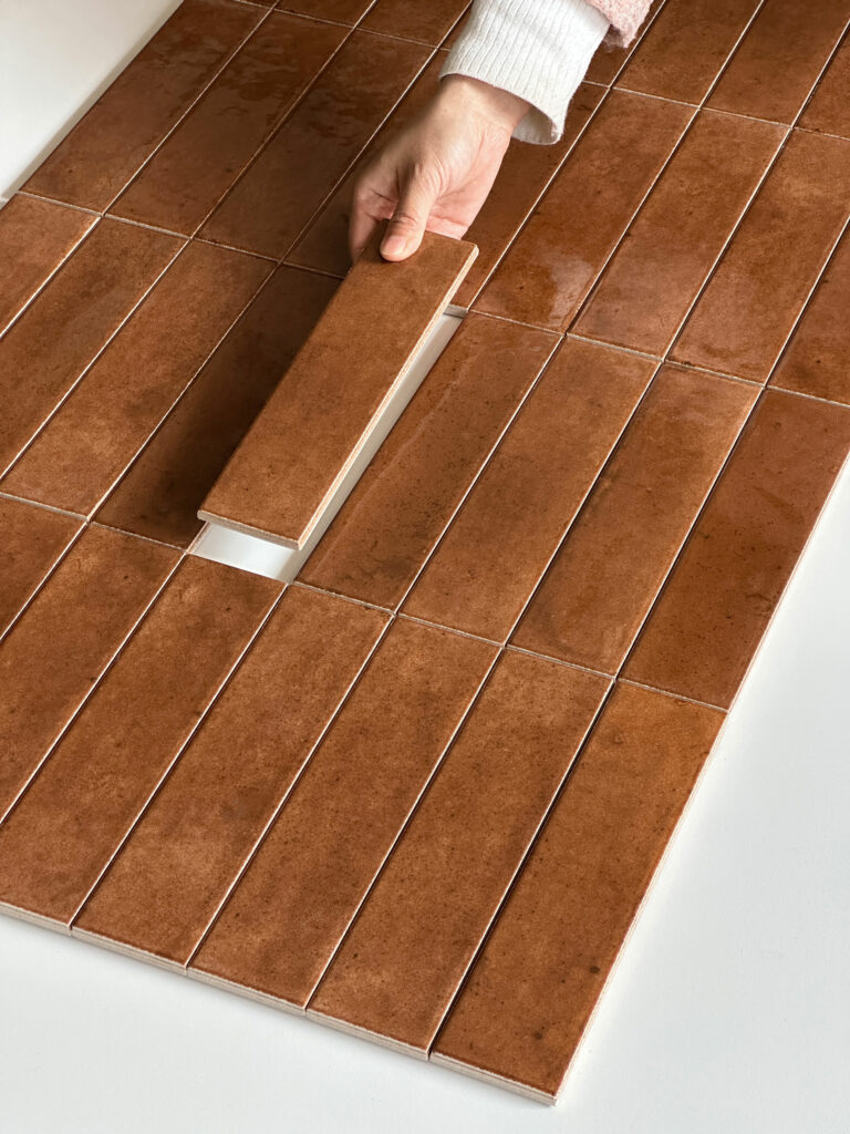 Handmade Artistic Tile — gạch 60 × 185 mm