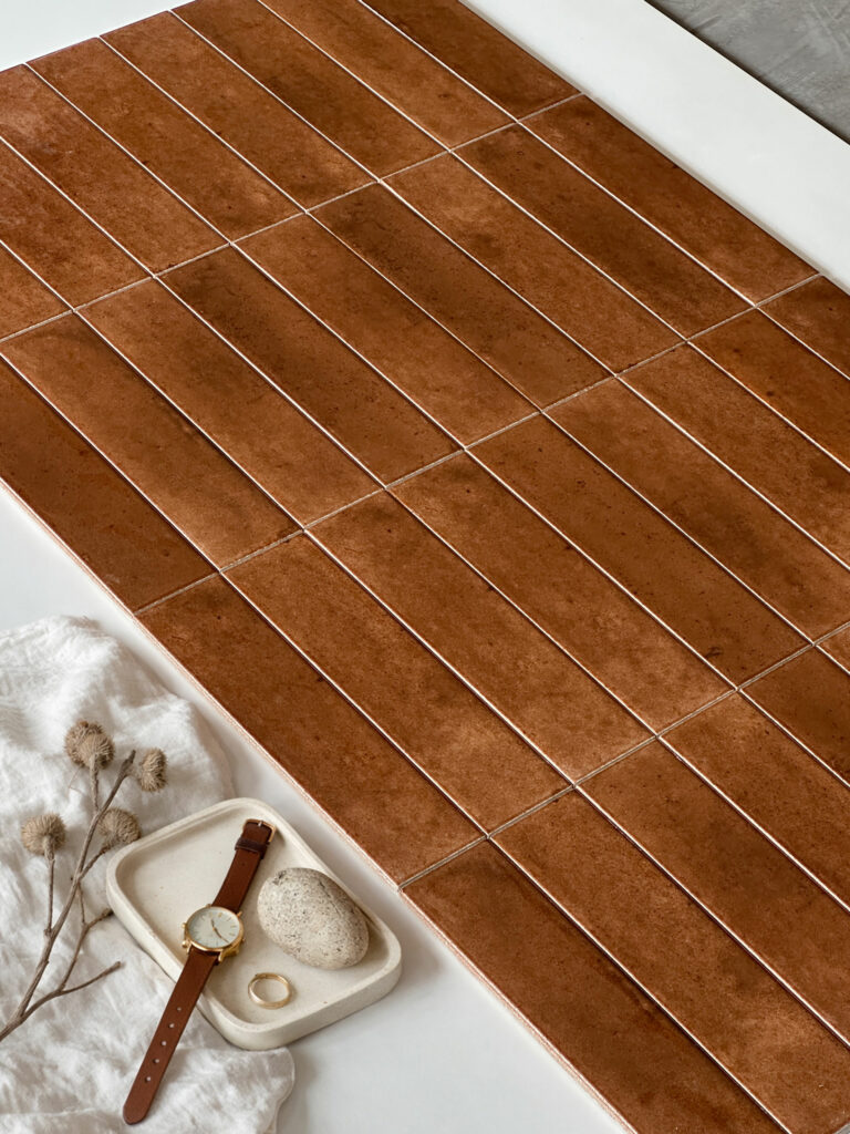 Handmade Artistic Tile — gạch 60 × 185 mm