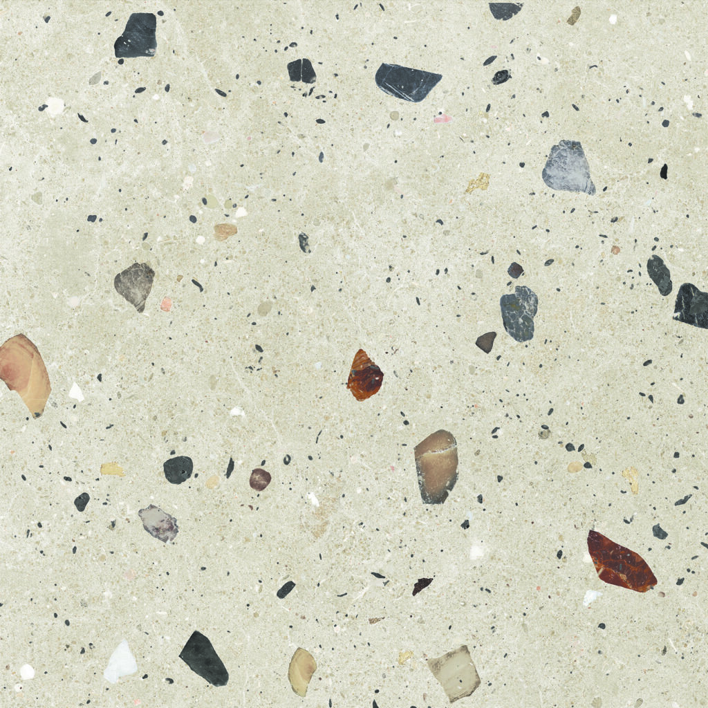 Fashion Terrazzo Pietra Agenta · mã PAT602M — gạch 600 × 600 mm