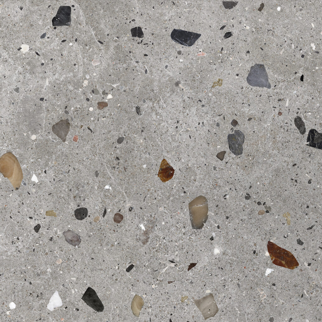 Fashion Terrazzo Pietra Agenta · mã PAT605M — gạch 600 × 600 mm