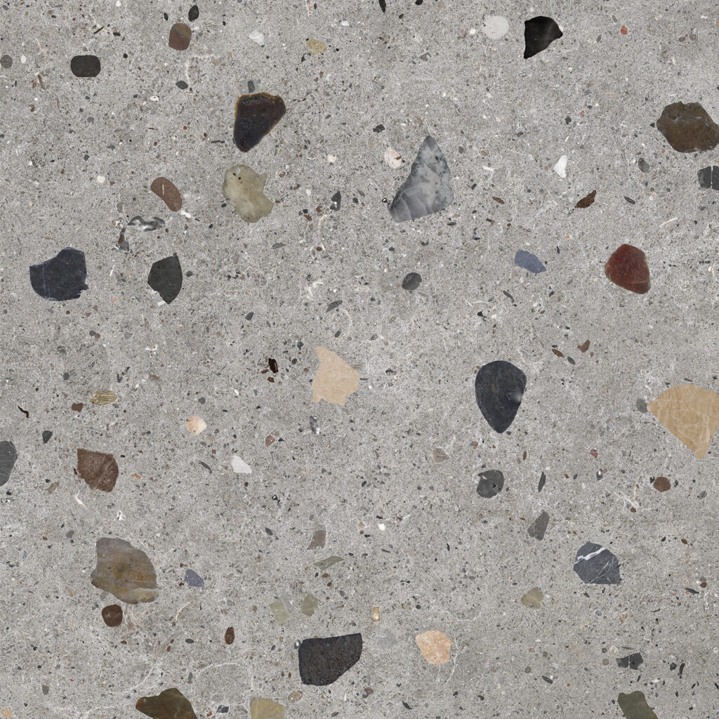 Fashion Terrazzo Pietra Agenta — gạch 600 × 600 mm