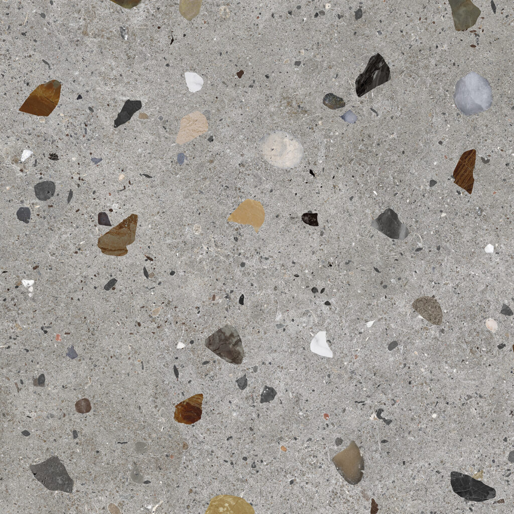 Fashion Terrazzo Pietra Agenta — gạch 600 × 600 mm
