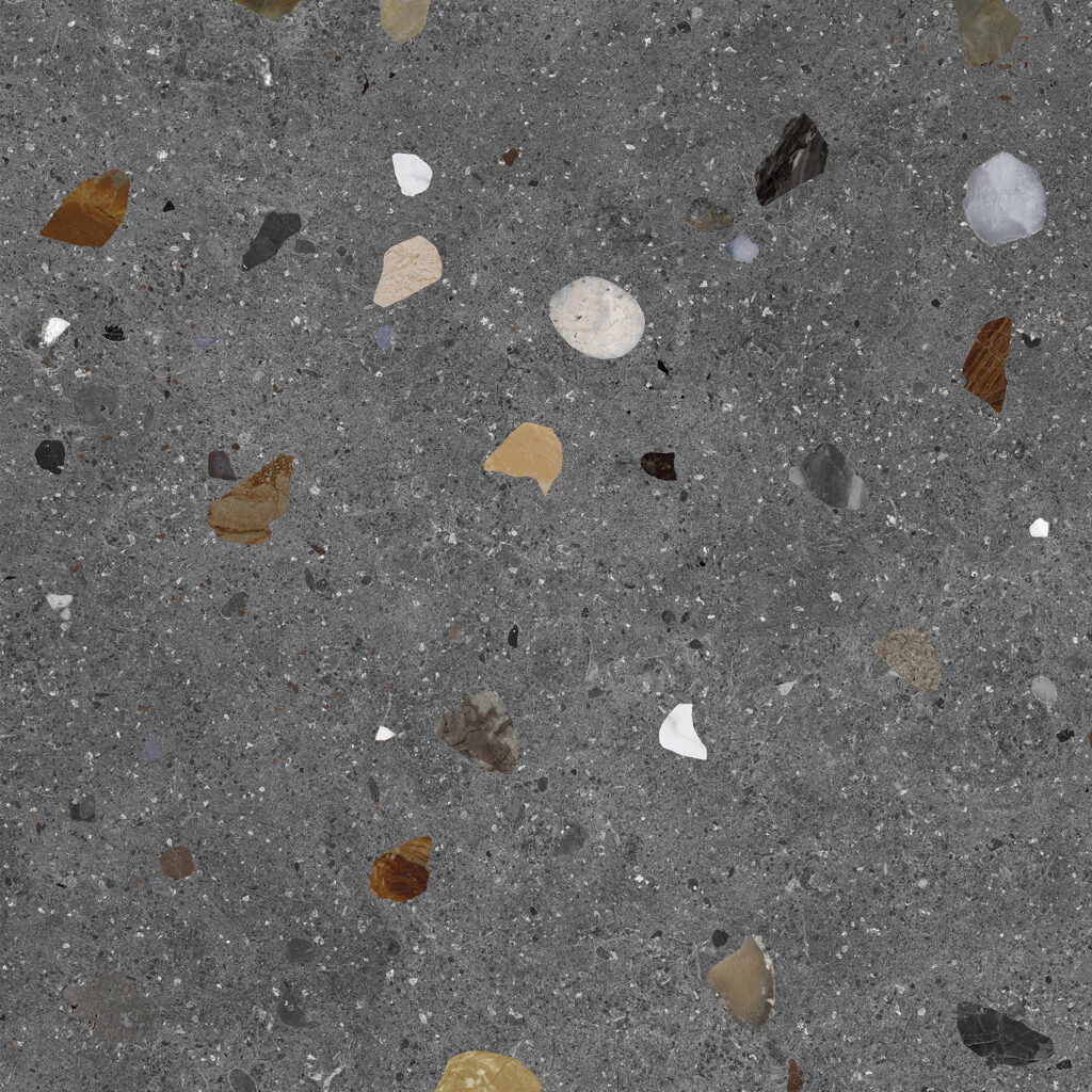 Fashion Terrazzo Pietra Agenta — gạch 600 × 600 mm